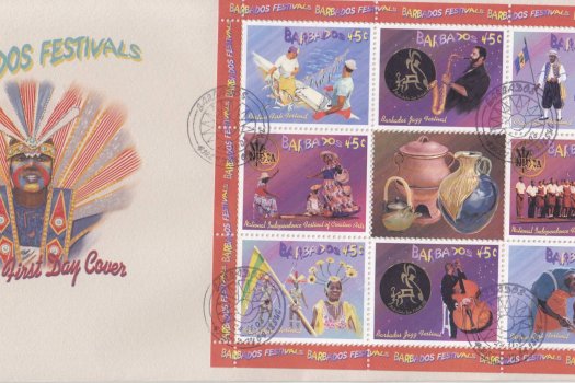 Barbados 2003 Barbados Festivals FDC