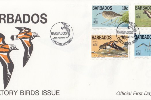 Barbados 1994 Migratory Birds FDC