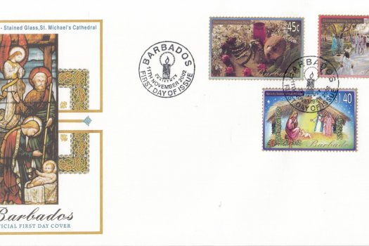 Barbados 2002 Christmas FDC