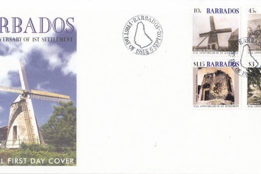 Barbados 2002 375th Anniversary of First Settlement FDC