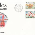 Barbados 1993 Orchids of Barbados - 14th World Orchid Conference Overprint FDC