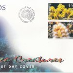 Barbados 2001 Deep Sea Creatures FDC