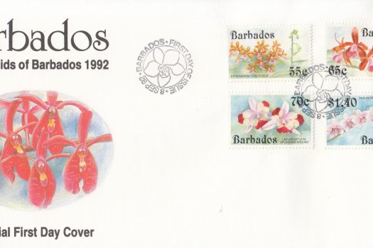 Barbados 1992 The Orchids of Barbados FDC