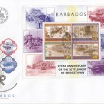 Barbados 2003 375th Anniversary of the Settlement of Bridgetown Souvenir Sheet FDC