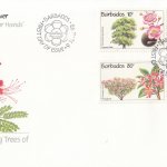 Barbados 1992 Conservation Flowering Trees FDC