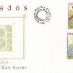 Barbados 1992 Easter FDC