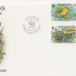 Barbados 1991 Yellow Warbler FDC