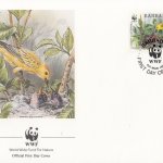 Barbados 1991 Yellow Warbler WWF Official FDC 3 of 4