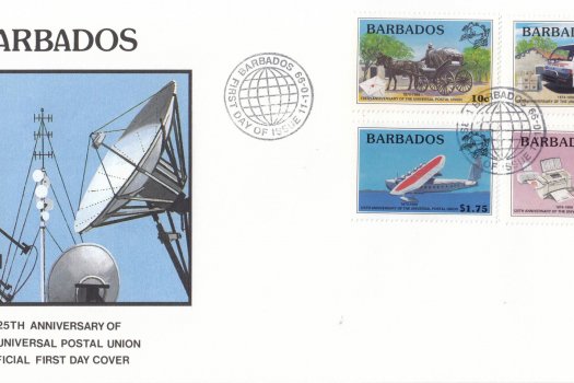 Barbados 1999 125th Anniversary of the Universal Postal Union (UPU) FDC