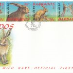 Barbados 1999 'Beijing 99' Wild Hare FDC