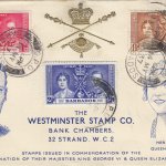 Coronation 1937 Barbados FDC to Westminster Stamp Company