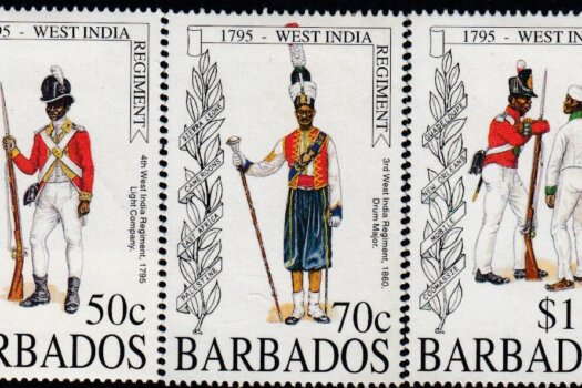 Barbados SG1043-47 | Bicentenary of the Formation of the Barbados Regiment