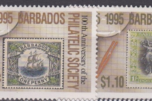 Barbados SG 1066-69 | Centenary of Barbados Philatelic Society