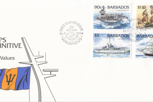 Barbados 1994 Ships Definitives - High Values