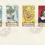 Barbados 1975 350th Anniversary of First Settlement FDC - plain cover