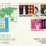 Barbados 1967 UNESCO 20th Anniversary FDC - illustrated cover