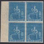 Barbados SG4 Block of four