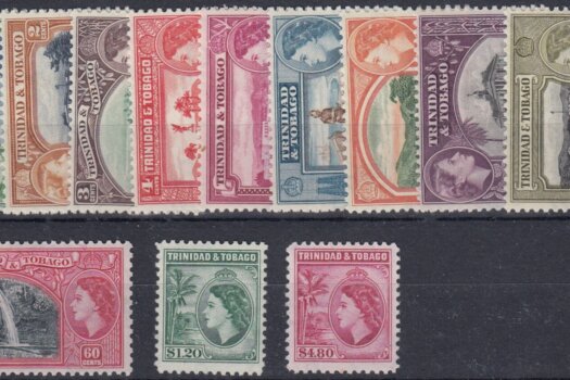 Trinidad & Tobago QEII 1953 Commemorative Set