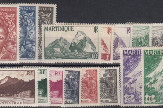 Martinique SG231-247 1947 Commemorative Set