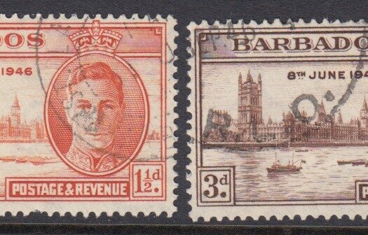 Barbados SG262-263 | Victory (Used)