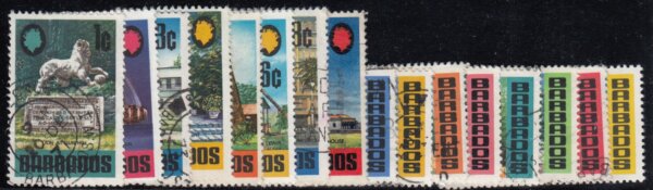 Barbados SG399-414 used set