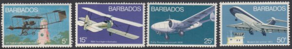 Barbados SG472-475 | Aviation