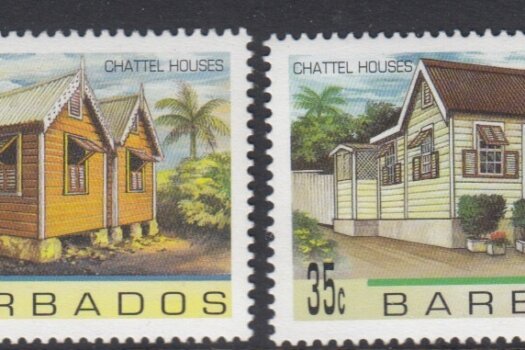 Barbados SG1093-1096 | Chattel Houses