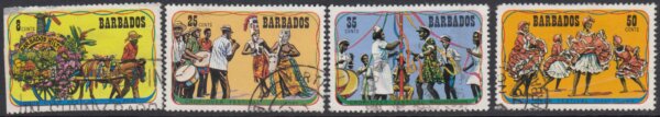 Barbados SG 531-534 | Crop Over Festival (Used)