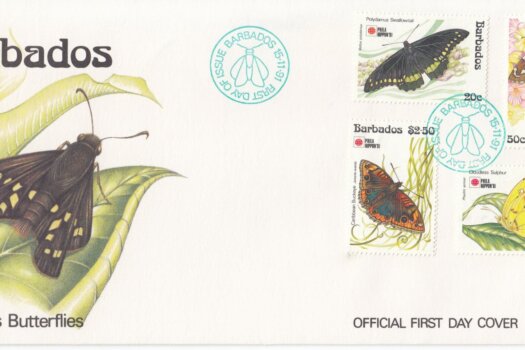 Barbados 1991 | Barbados Butterflies FDC