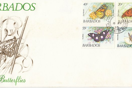 Barbados 1983 | Butterflies FDC
