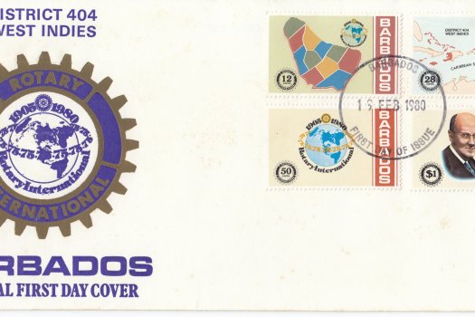 Barbados 1980 | 75th Anniversary of Rotary International FDC