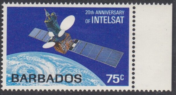 Barbados SG788 | 20th Anniversary of Intelsat Satellite System