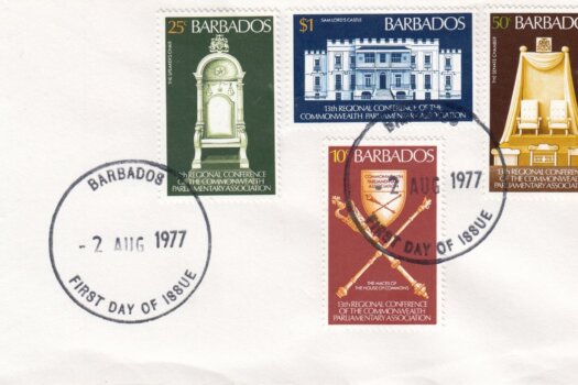 Barbados 1977 | 13th Regional Conference of the Commonwealth Parliamentary Association on plain FDC