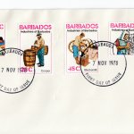 Barbados 1978 | Industries of Barbados on plain FDC