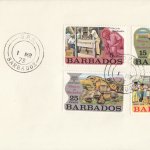 Barbados 1973 | Pottery in Barbados on plain FDC