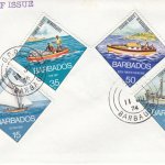 Barbados 1974 | Fishing Boats of Barbados on plain FDC