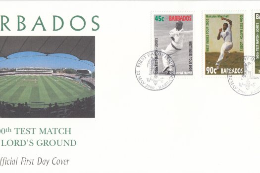 Barbados 2000 | West Indies Cricket Tour and 100th Test Match at Lords FDC