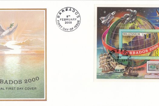 Barbados 2000 | New Millennium Souvenir Sheet FDC