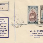 Pre Printed Inauguration of B.W.I University College Barbados FDC 1951 with Christ Church cancel