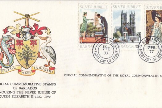 Barbados 1977 | Royal Commonwealth Society Silver Jubilee of QEII FDC