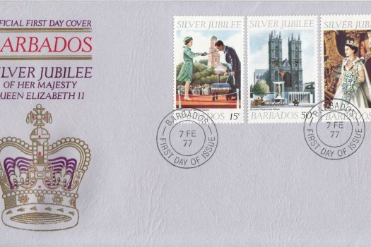 Barbados 1977 | Silver Jubilee of QEII FDC