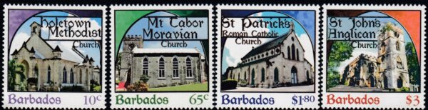 Barbados SG1400-1403 | Places of Worship