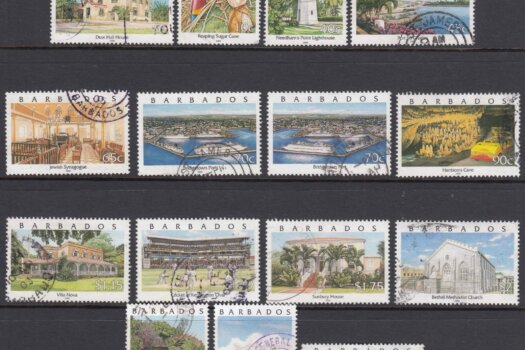 Barbados SG 1153-1166| Pride of Barbados Definitive set (Used)