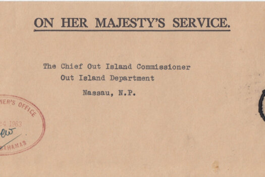 Bahamas 1963 | OHMS cover from Commissioners Office Inagua with CDS (2)