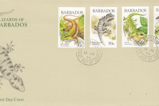 Barbados 1988 | Barbados Lizards FDC