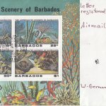 Barbados 1980 | Underwater Scenery of Barbados Souvenir Sheet FDC