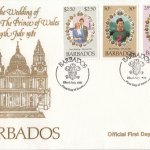 Barbados 1981 | Royal Wedding of HRH The Prince of Wales FDC