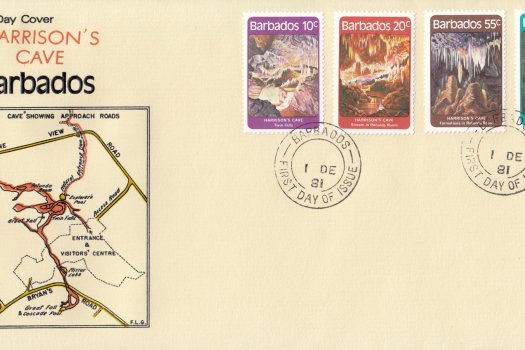 Barbados 1981 | Harrisons Cave FDC