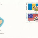 Barbados 1982 | President Reagan's Visit to Barbados FDC (20c value)