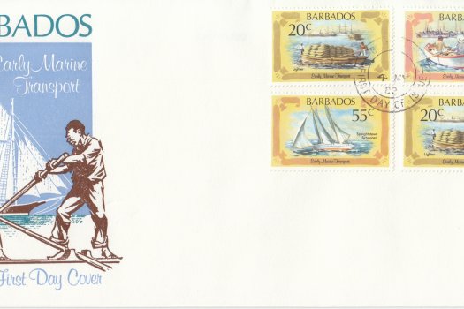 Barbados 1982 | Early Marine Transport FDC